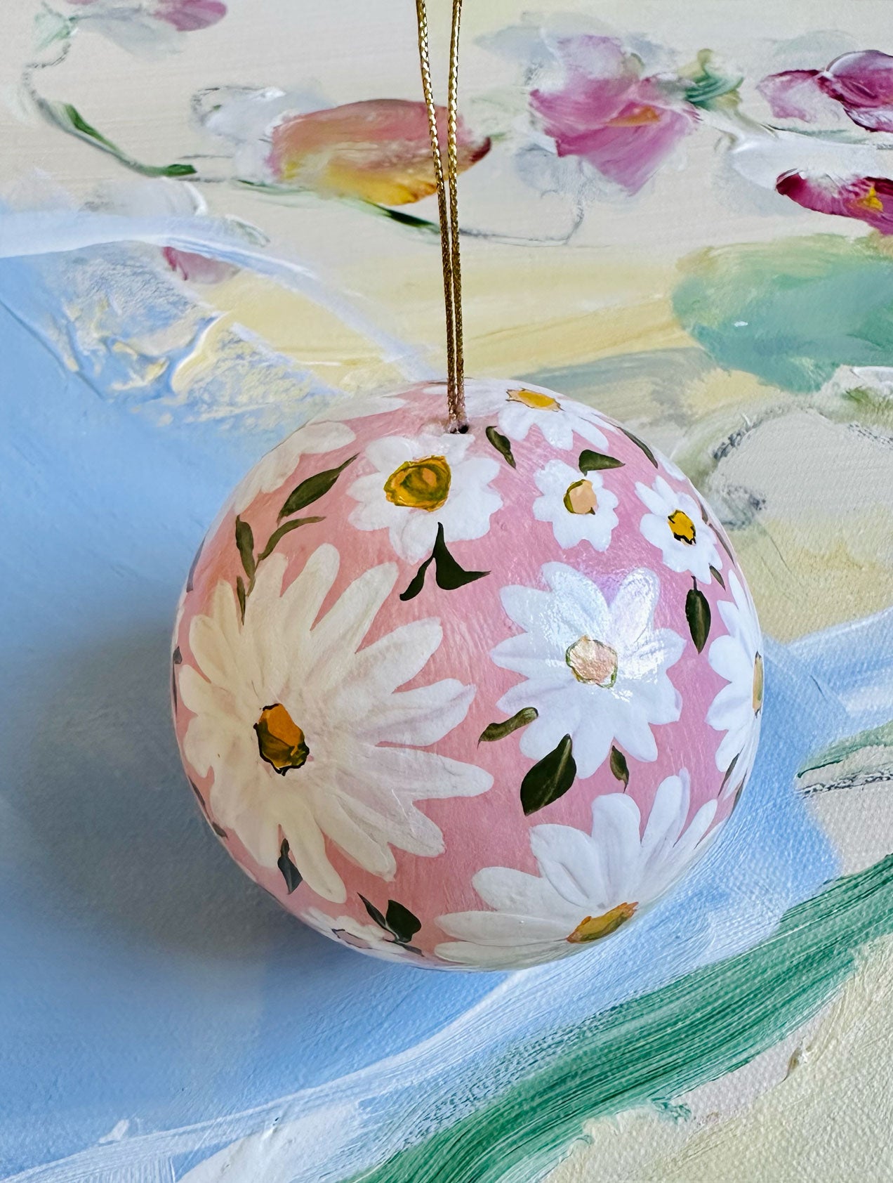 2023 Christmas Ornament: Daisies