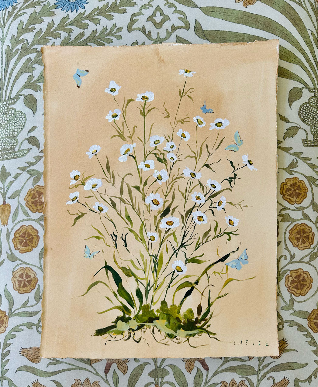 Daisies on Cane