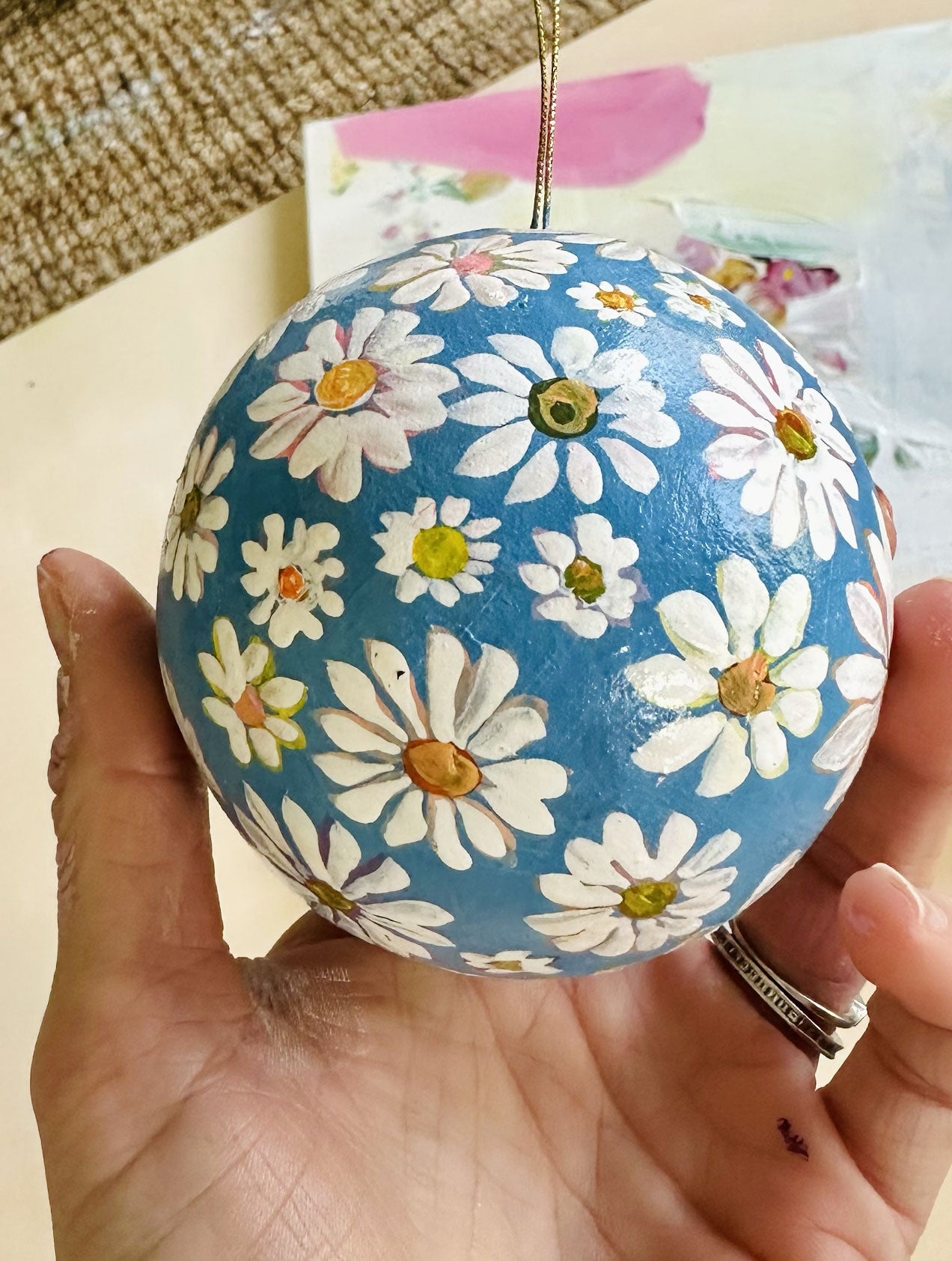 2023 Christmas Ornament: Daisy No. 2