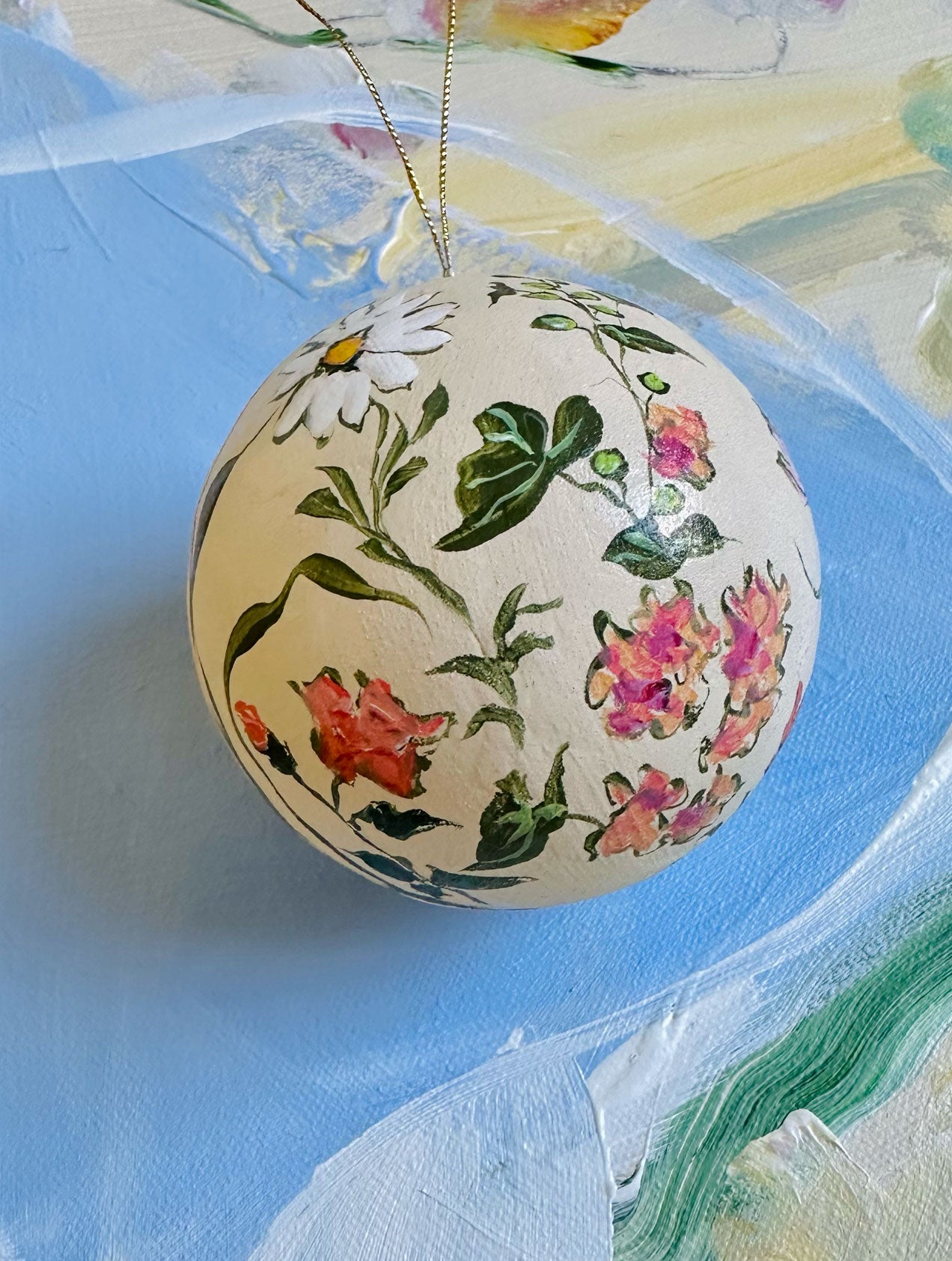 2023 Christmas Ornament: In The Garden