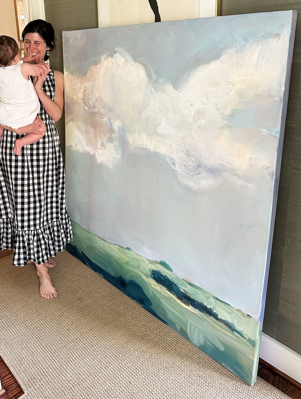 Landscape in Oil: Over the Rainbow