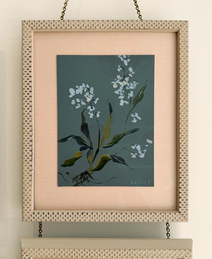 Pressed Meadow Flower, Forget Me Not