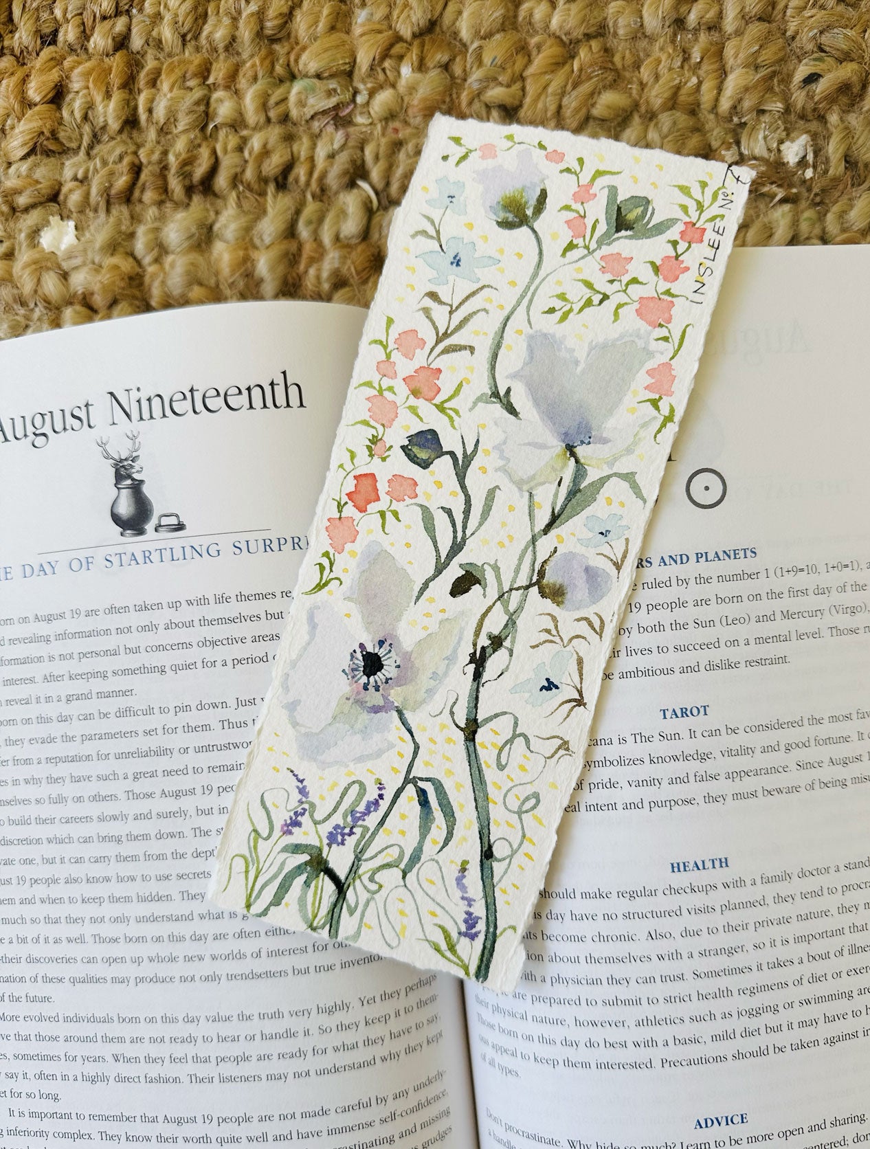 Bookmark No. 7 *doublesided!