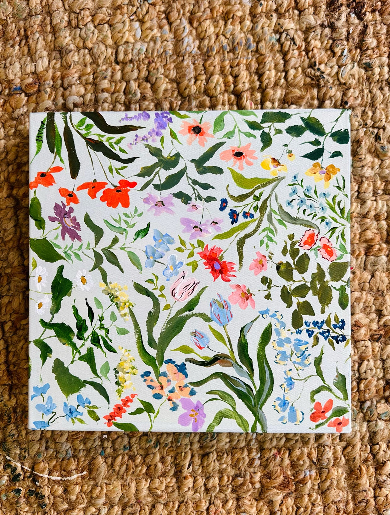 Square Flower Riot