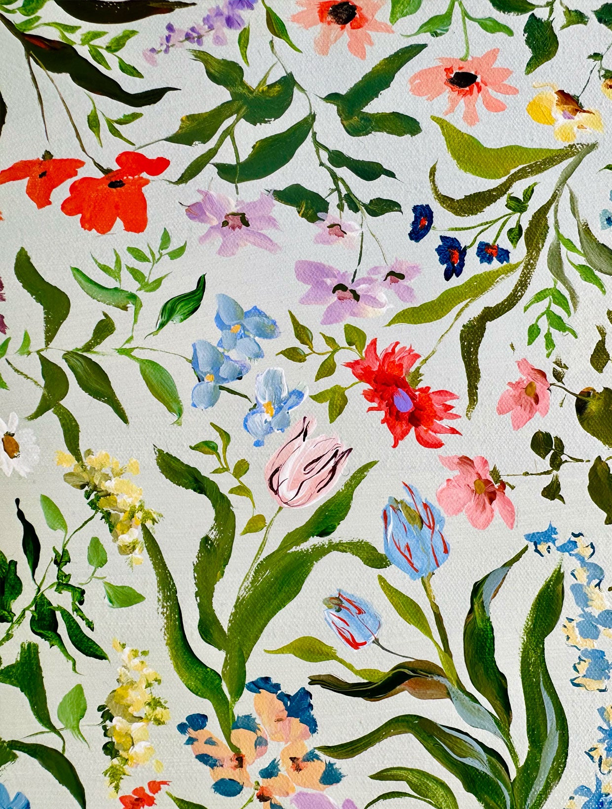 Square Flower Riot