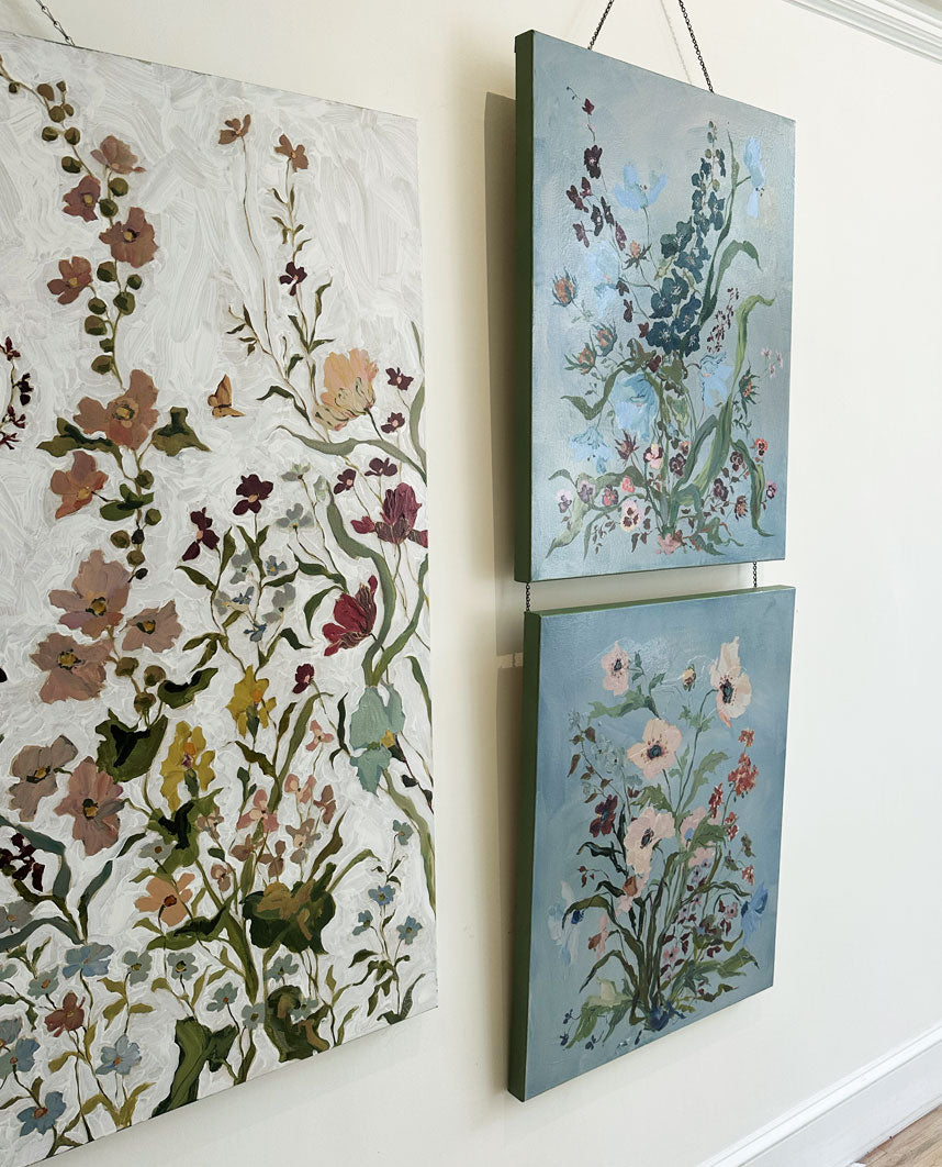 Thistle + Pansy Cornucopia