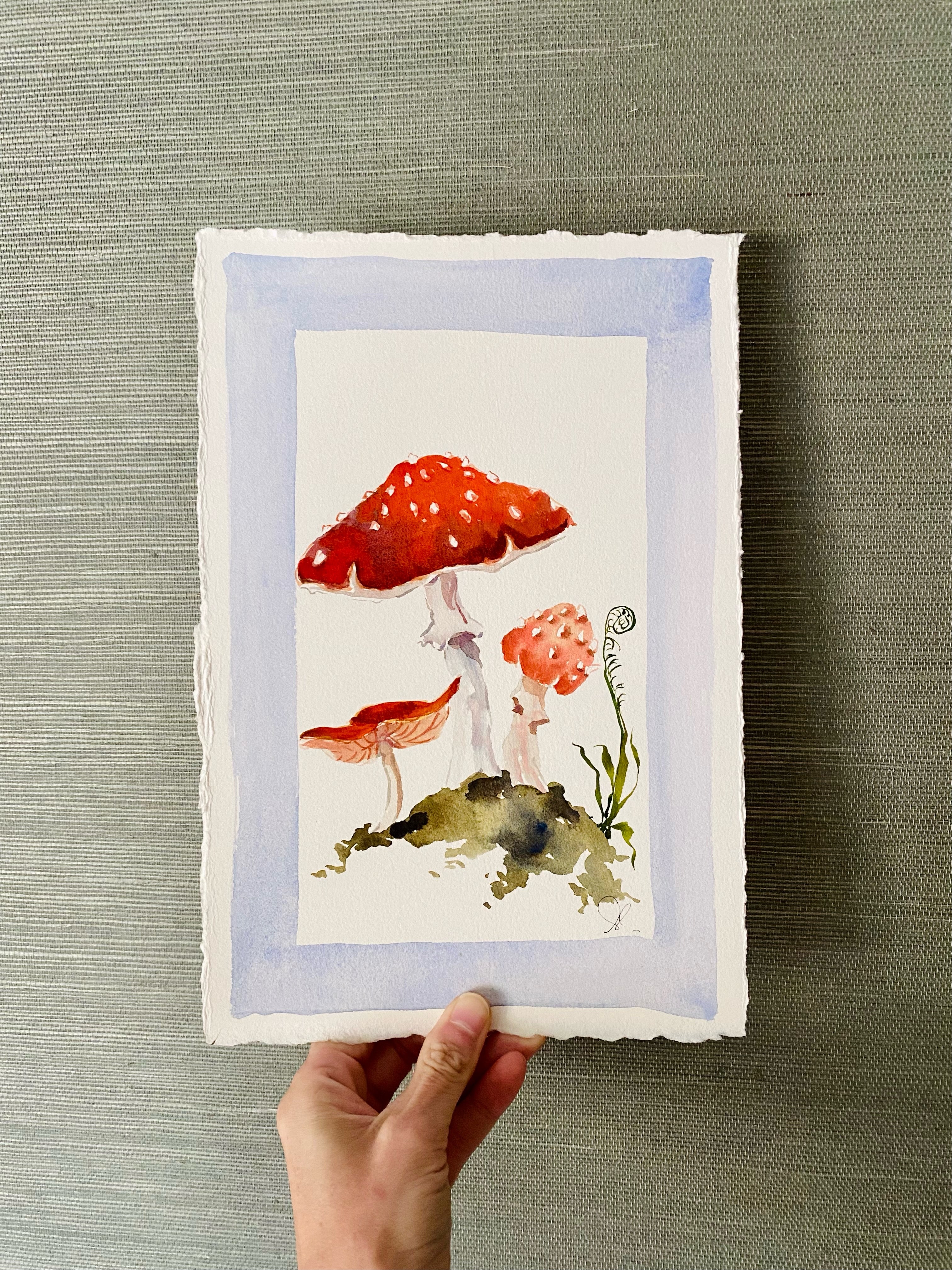 Three Mushrooms