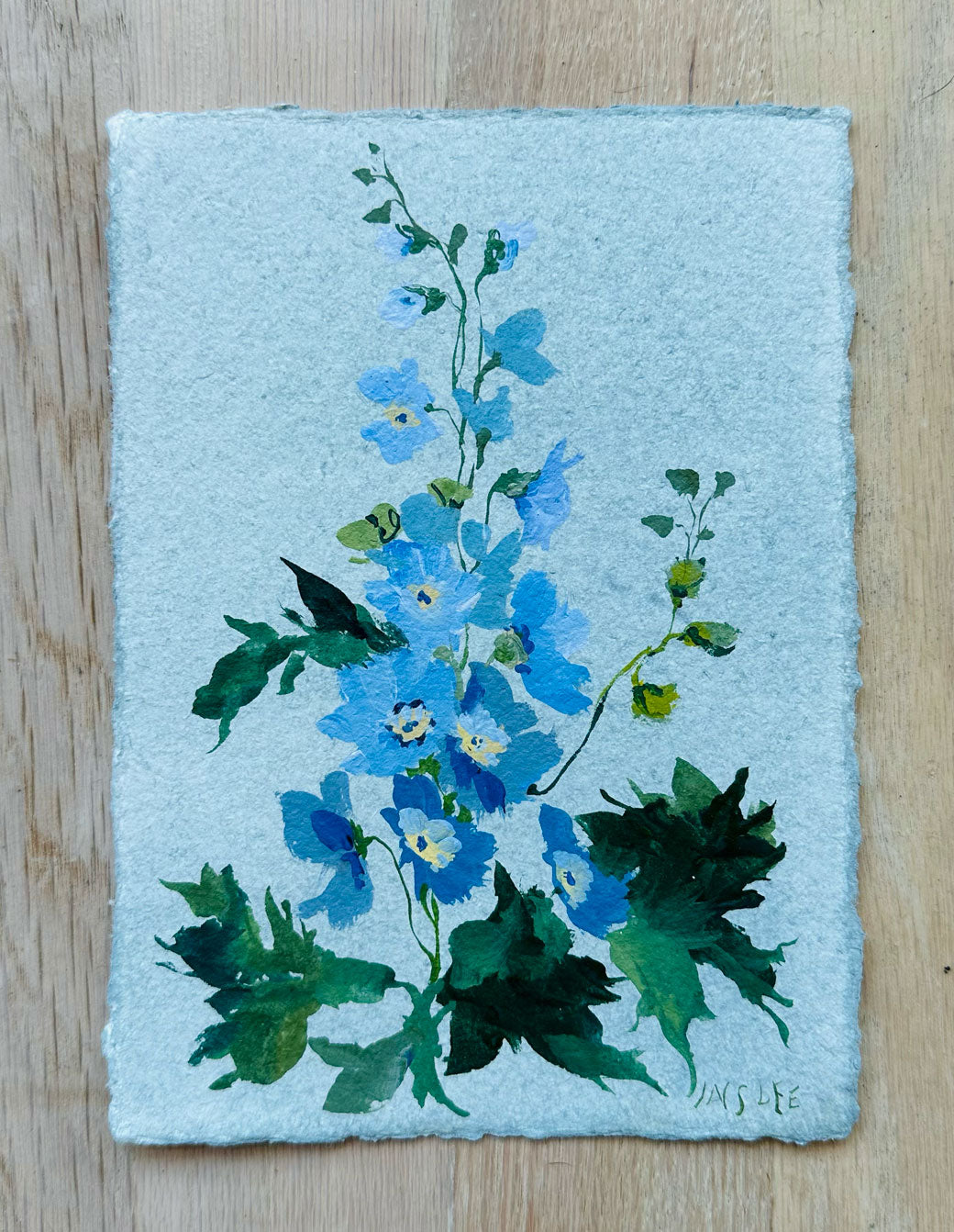 July's Delphinium No. 4