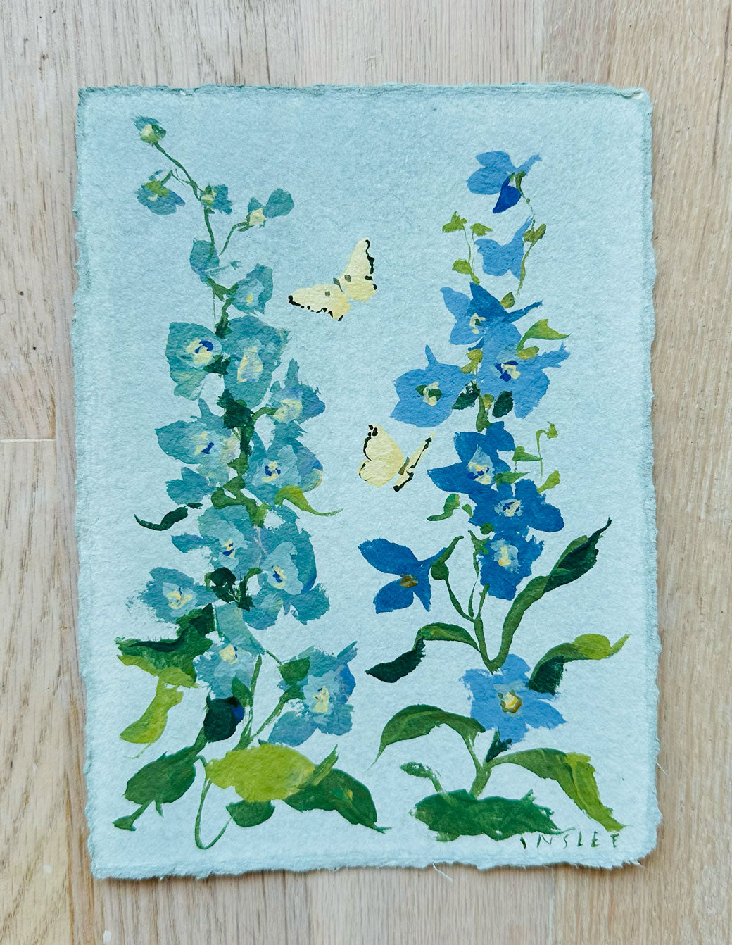 July's Delphinium No. 9