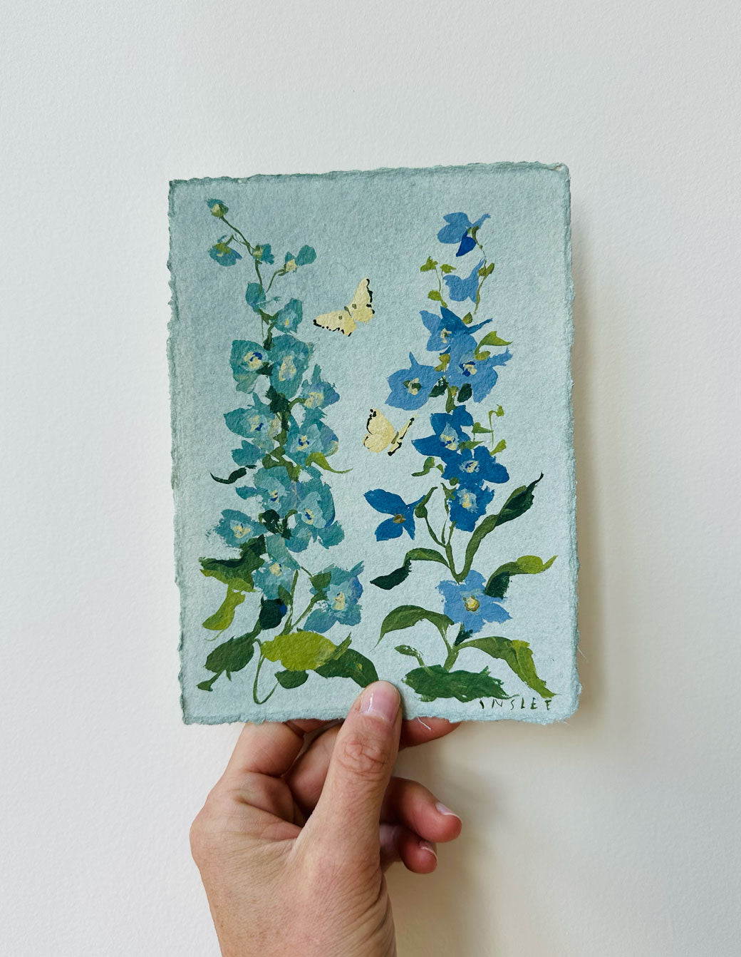 July's Delphinium No. 9