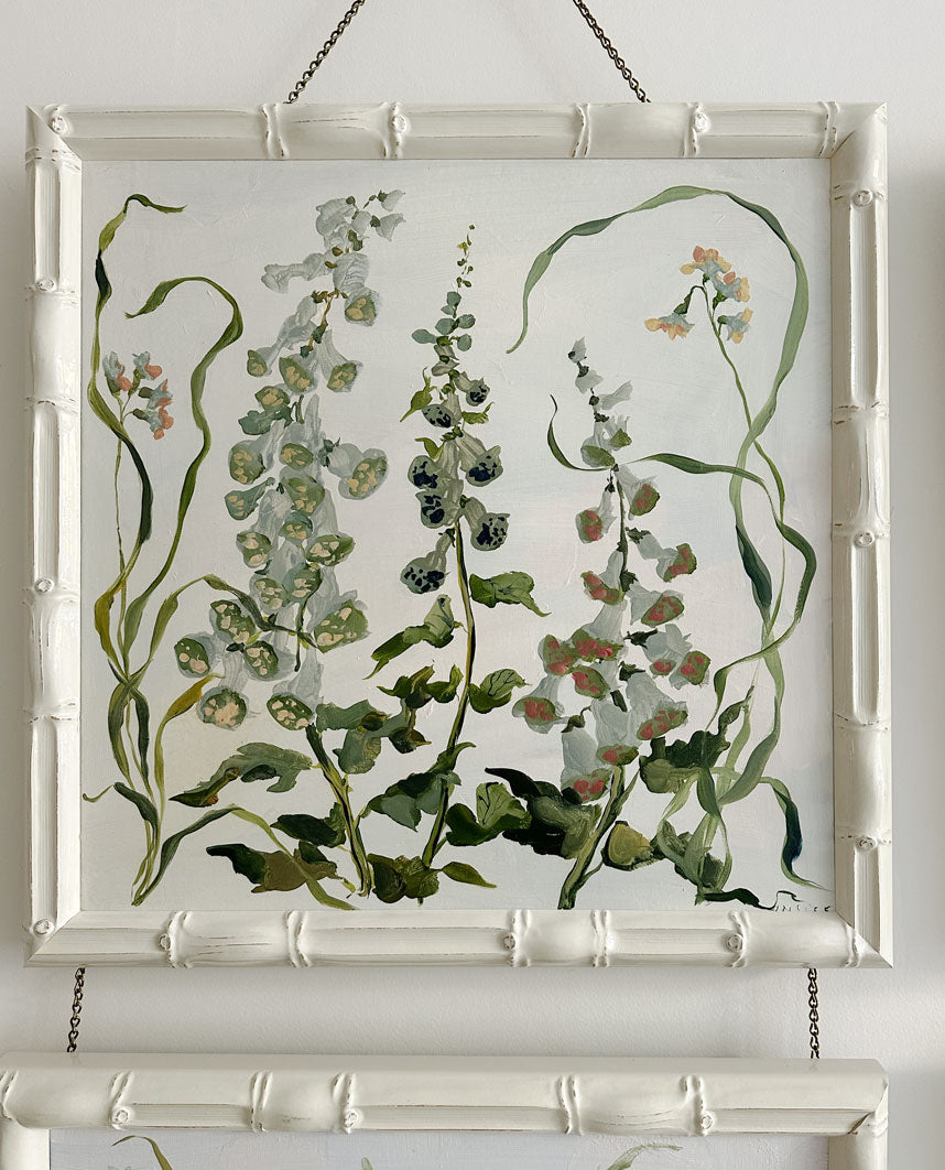 Foxglove - framed original