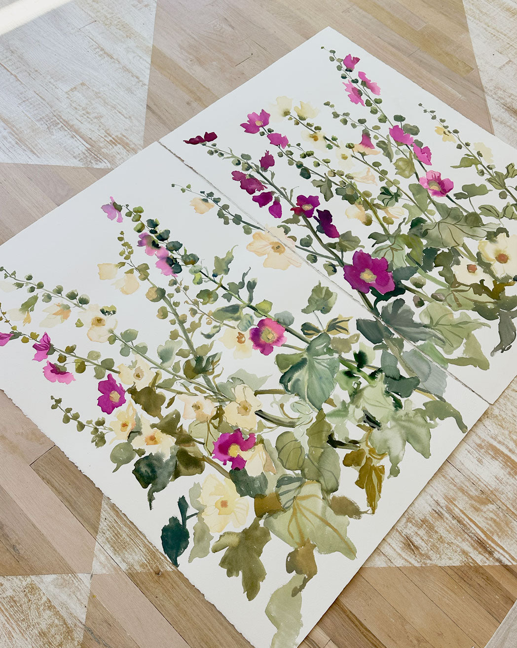 Aspen Hollyhocks