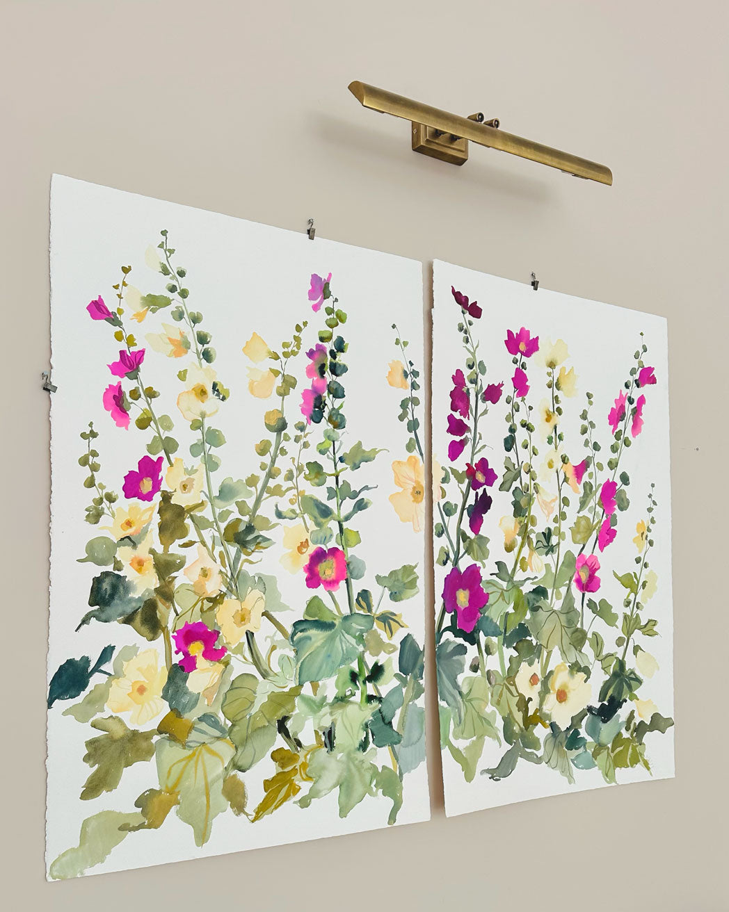 Aspen Hollyhocks