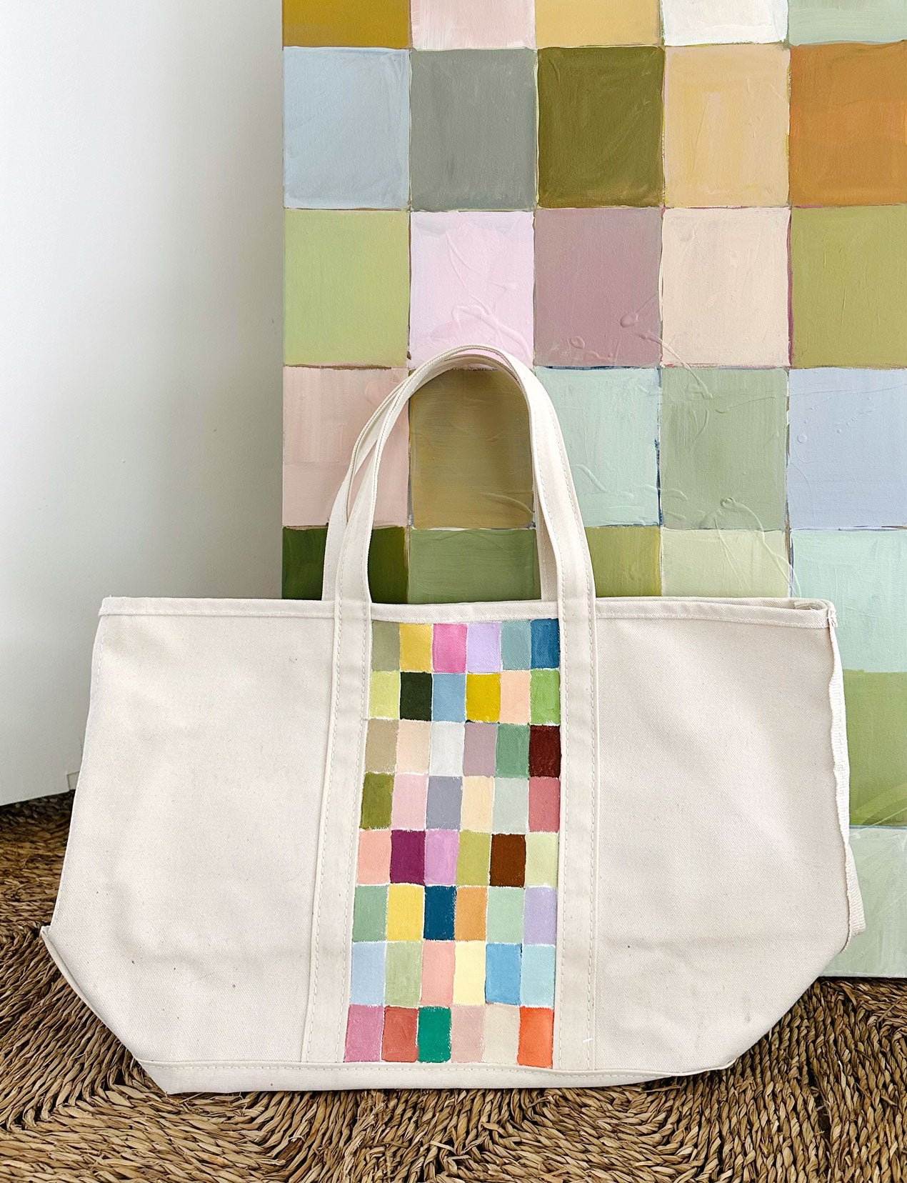 The Colorblock Tote Bag